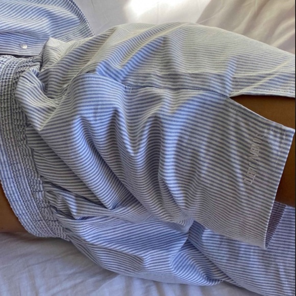 Djerf Avenue Breezy Short Blue Stripe Medium - Picture 3 of 10